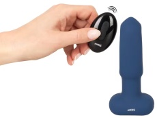 ANOS - Flicking Vibro Butt Plug - Blue photo