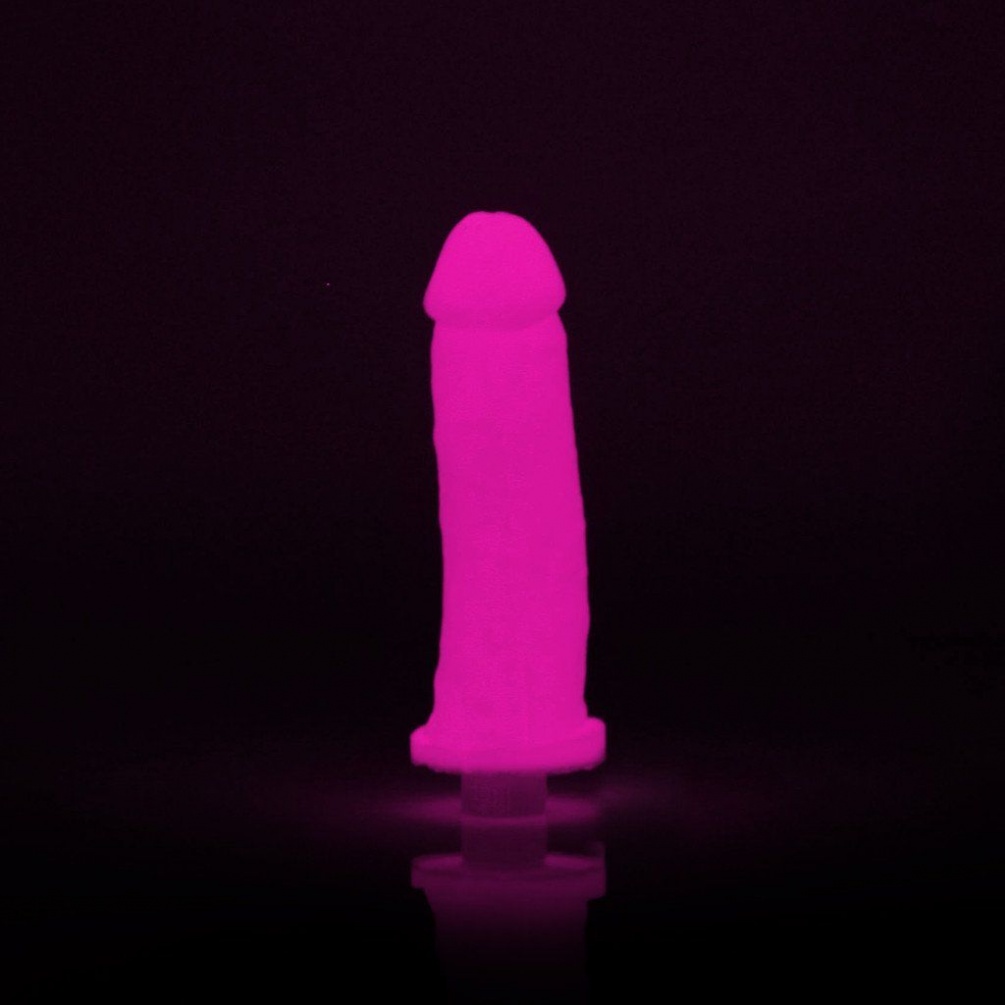 The Glow in the Dark Clone-A-Willy's quick-set molding p... Clone A Willy - Kit Glow-in-the-Dark Dildo - Hot Pink photo-3