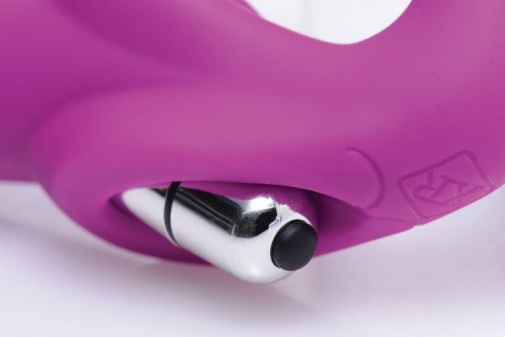 Strap U - Vibrating Strapless Silicone Strap-on Dildo - Pink photo
