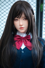 Lingnai Asian Skinny Realistic Sex Doll, C-Cup, Ultra Soft Silicone 148 cm (4'9 ft) photo