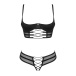 Obsessive - Roxelia Crotchless 2pcs Set - Black - M/L photo-5