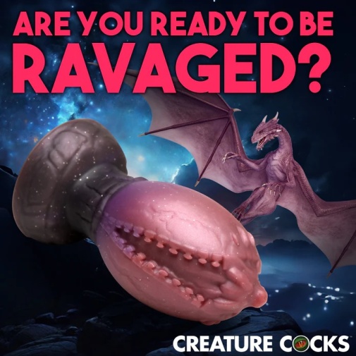 Creature Cocks - Dragon Hatch Anal Plug L photo
