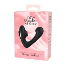 Fifty Shades of Grey – Greedy Girl Duet Vibrator - Black photo
