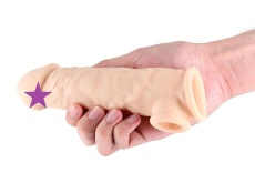 NS Novelties - Annex Thick Cock Sleeve - Flesh photo