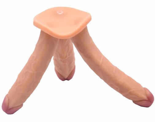 FAAK - Three Heads Dildo - Skin photo