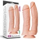 Lovetoy - 12" 巨型双头仿真阳具 - 肉色 照片-12