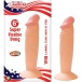 Nasstoys - American Whoppers 6" 仿真假阳具带吸盘底座 - 肉色 照片-5