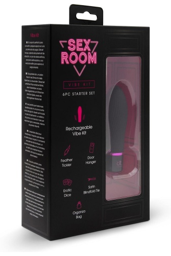 Dreamtoys - Sex Room 情趣顽皮探索套装 - 黑色 照片