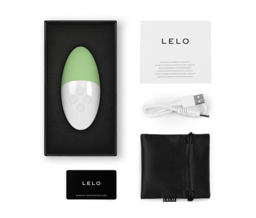 Lelo - Siri 3 聲控陰蒂震動器 - 淡綠色 照片