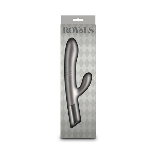 NS Novelties - Royals Grace 兔子振动器 - 金属香槟色 照片