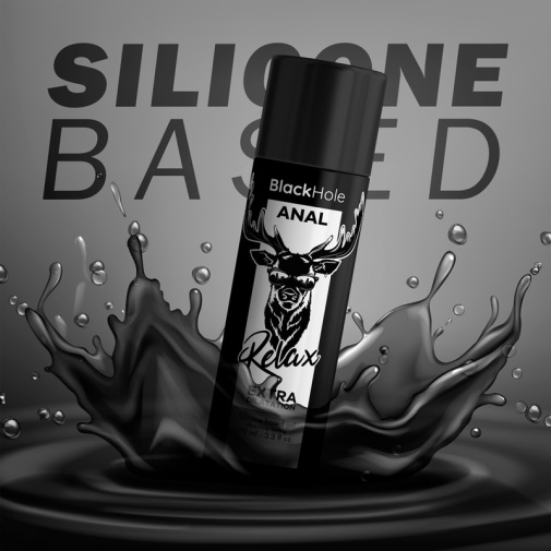 Black Hole - 矽性後庭擴張潤滑劑 - 100ml  照片