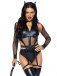 Leg Avenue - Criminal Kitty Costume - Black - S photo