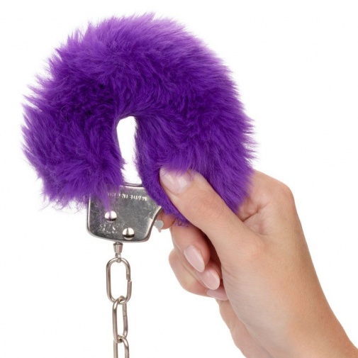 CEN - Ultra Fluffy Furry Cuffs - Purple photo