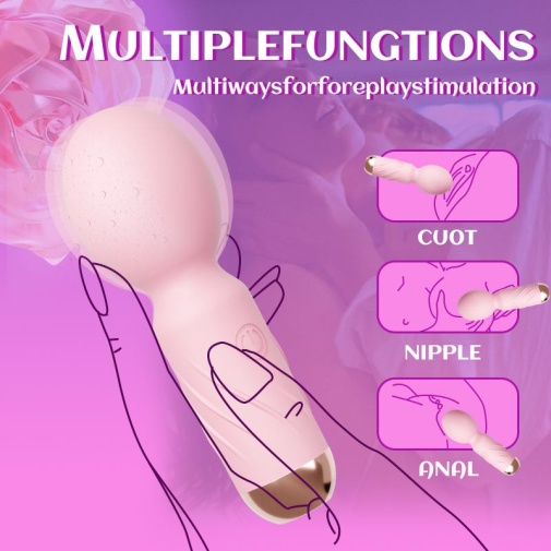 Secwell - Cute Mini Massager - Pink photo
