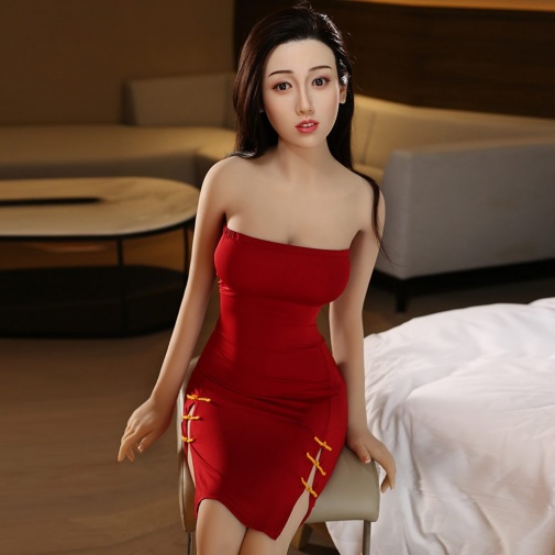 Satoyo Asian Curvy Realistic Sex Doll, Big Breasts, Ultra Soft TPE 166 cm (5’4 ft) photo
