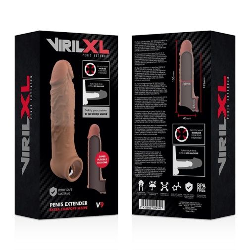VirilXL - V9 阴茎延长套 - 啡色 照片