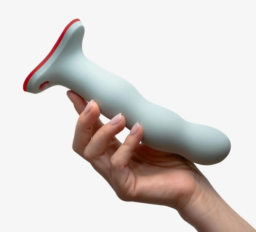 Fun Factory - Bouncer Rumbling Dildo - Sage Green photo