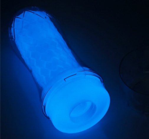 Lovetoy - Lumino Play Pocketed Masturbator - Clear photo