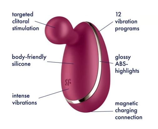 Satisfyer - Spot On 1 Clit Stimulator - Berry photo