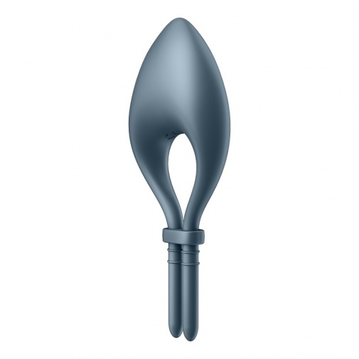 Satisfyer - Bullseye 震動陰莖環 - 灰藍色 照片