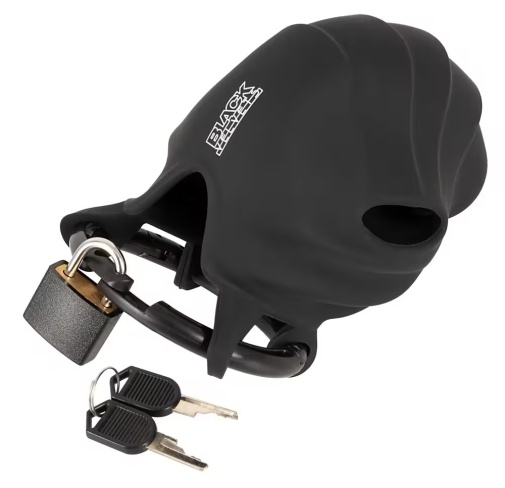 Black Velvets - Cock & Ball Chastity Cage - Black photo