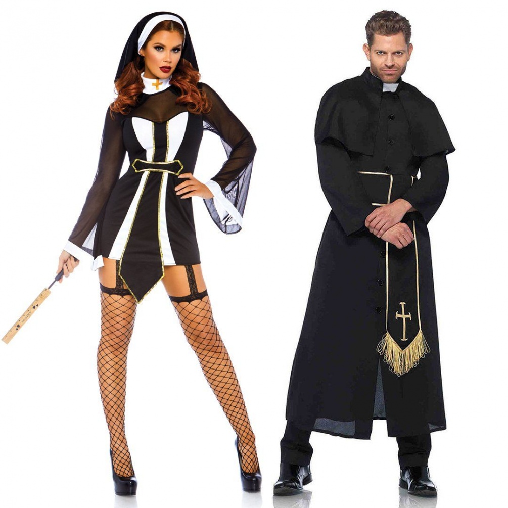 Twisted Sister nun costume is naughtiest costume of them all... Leg Avenue - Twisted Sister Costume 2 pcs - S/M photo-6