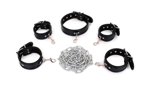 Kiotos - Body Restraints Set - Black photo