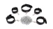 Kiotos - Body Restraints Set - Black photo-4