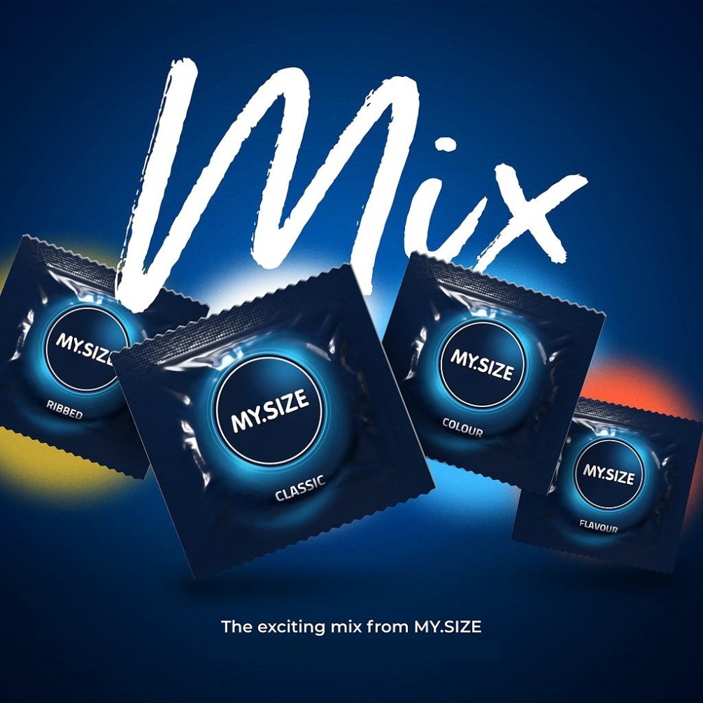 The condoms from the German brand MySize are made in various... My.Size - Mix Condoms 64mm 10's Pack photo-2