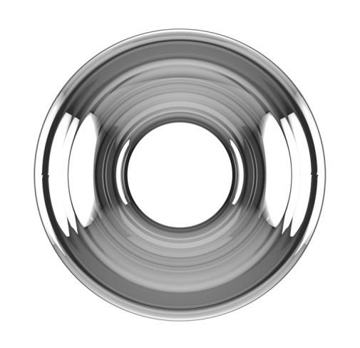 Sono - #50 Hollow Tunnel Butt Plug M - Clear photo
