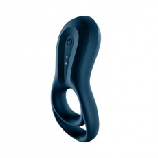 Satisfyer - Epic Duo Ring Vibrator - Navy Blue photo