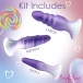 Simply Sweet - Butt Plug Set 3 pcs - Purple photo-7