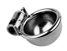 MT - Short Cock Cage 50mm - Silver photo