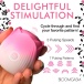 Bloomgasm - Pulsing Petals Rose Stimulator - Pink photo-4