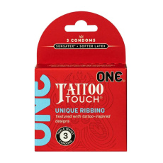 One Condoms - Tattoo Touch Condoms 3's Pack  照片
