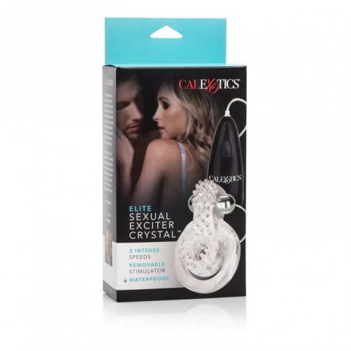 CEN - Elite Sexual Exciter 遥控震动阴茎环 - 透明 照片