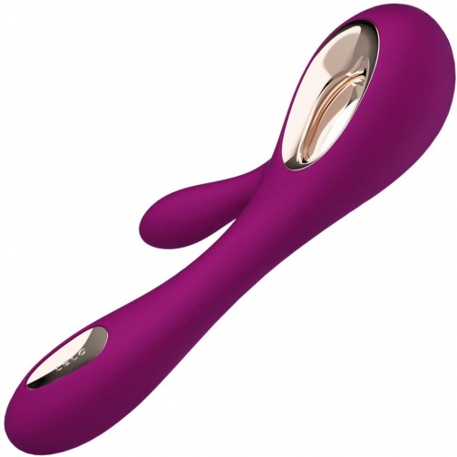 Lelo - Soraya Wave G點&陰蒂兔仔按摩棒 - 深玫瑰色 照片