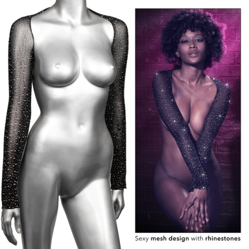 CEN - Radiance Shoulder Shrug - Black photo