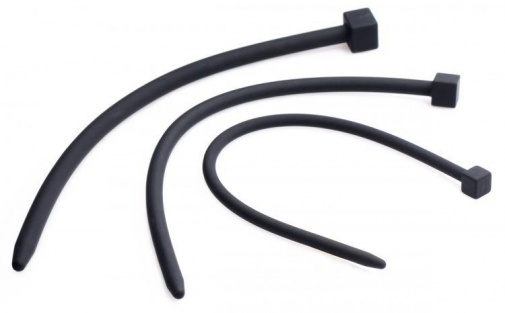 Master Series - Bolted Deluxe XL Urethral Sound Set - Black photo