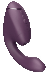 Womanizer - Next DUO 3D阴蒂吸啜及G点按摩器 - 黑色 照片-3