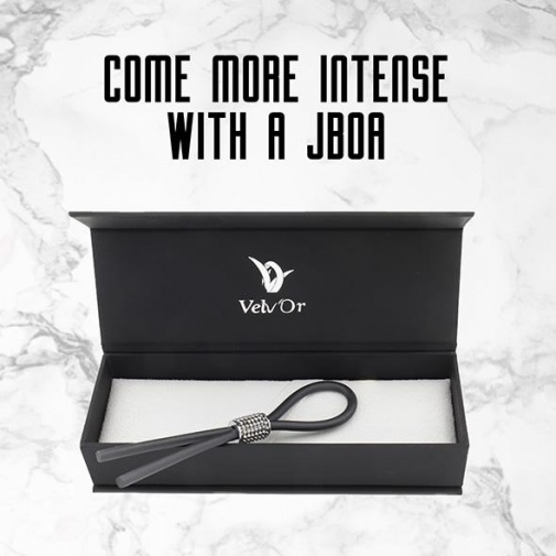 Velv'Or - JBoa 302 Adjustable Cock Ring - Black photo
