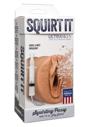 Doc Johnson - Squirt It Squirting Pussy Stroker - Flesh photo