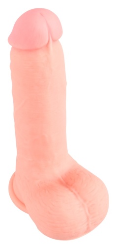 Medical Silicone - 帶陰囊假陽具 20 厘米 照片