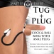 Master Series - Tug + Plug 陰莖陰囊環連後庭塞 照片-3