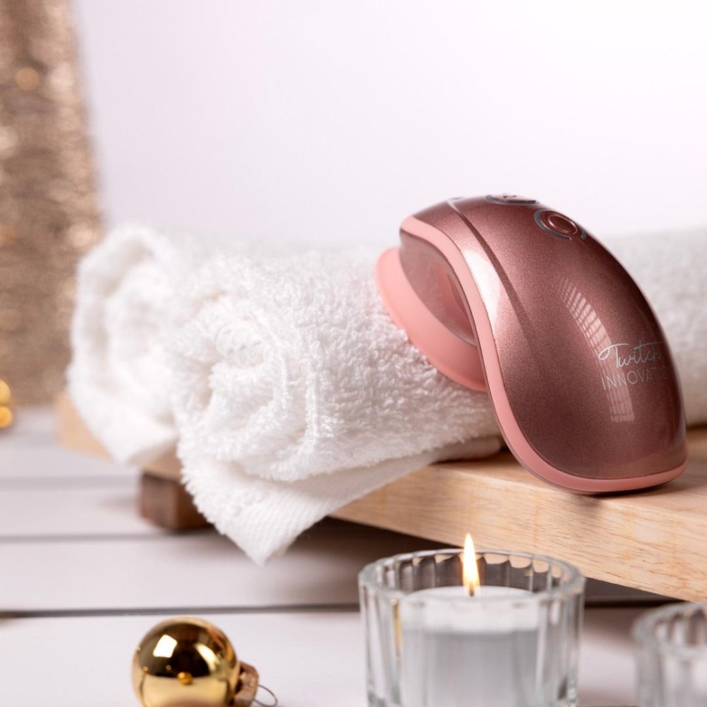 This hands-free, beautifully designed, small and innovate to... Innovation - Twitch Suction Vibrator - Rose Gold photo-6