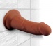 King Cock - Triple Density Cock 6" - Brown photo-4