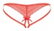 Obsessive - Picantina Crotchless Thong - Cherry Tomato - S/M photo-8