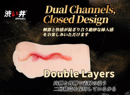 Drywell - Tsubomi 仿真矽胶自慰器 5kg 照片