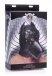 Master Series - BDSM犬调专用可拆式狗罩 - 黑色 照片-6