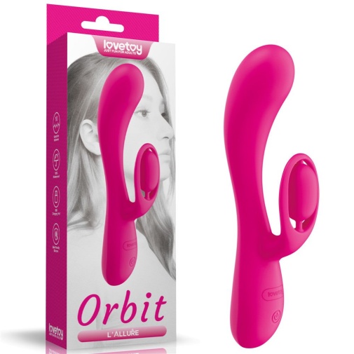 Lovetoy - Orbit Rabbit Vibrator - Pink photo